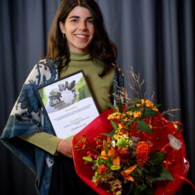 Sofía Peeters ontvangt Best Abstract-prijs tijdens jaarlijks NVZA-congres